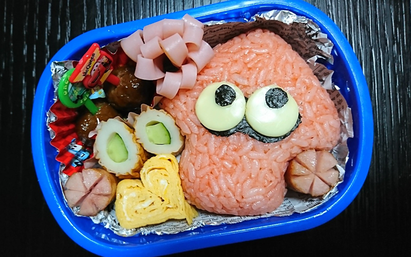 福岡県北九州市 スプラトゥーンさんのキャラ弁